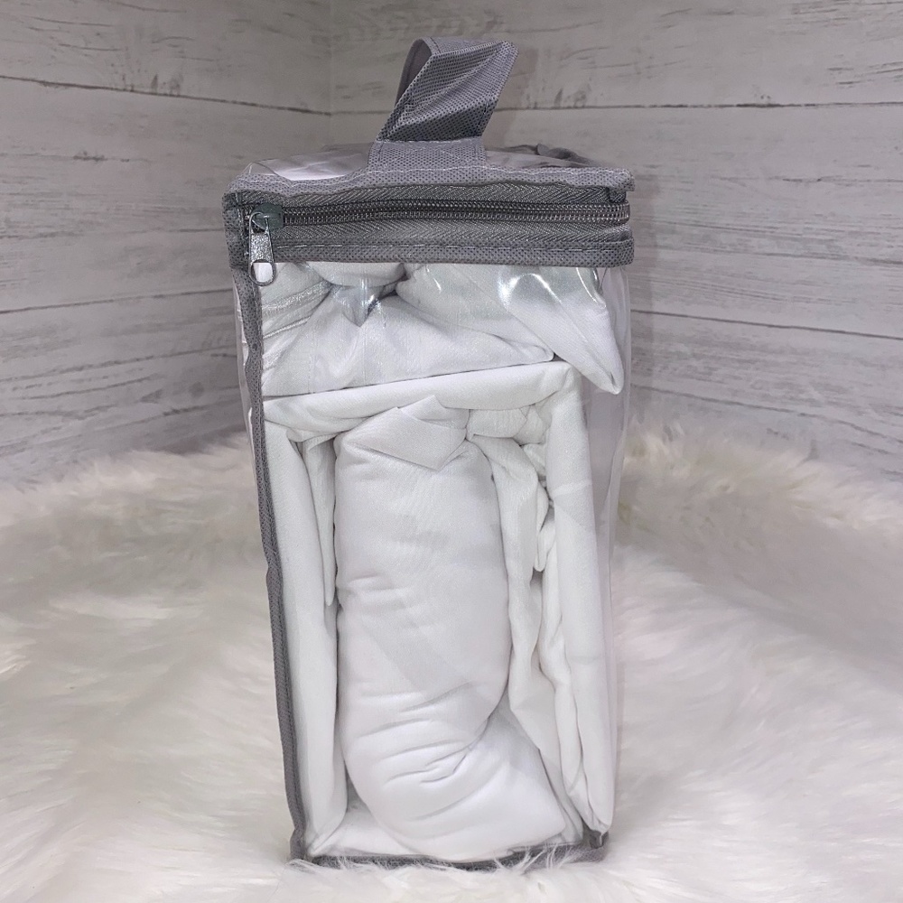 ✨FINAL STOCK✨Full 6pc White Bedsheets - Picture 3 of 5